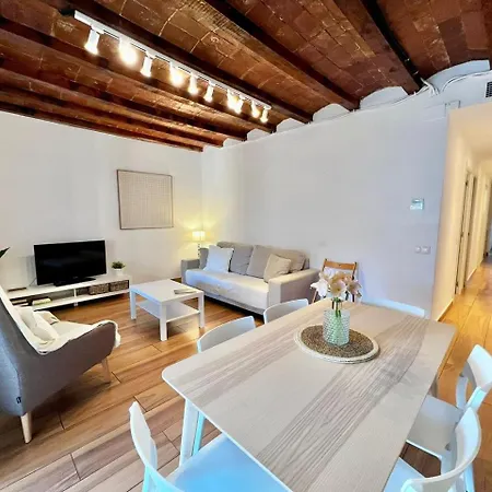 Bright & Spacious Family Flat In Apartment Barcelona